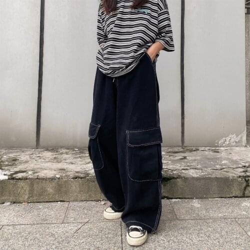 WeiYao Women's Loose Jeans