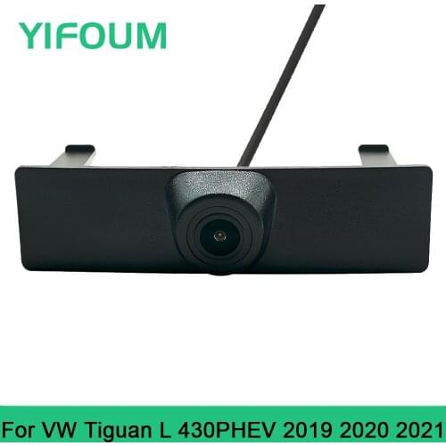 YIFOUM HD CCD Car Front View Parking Night Vision Positive Waterproof Logo Camera For Volkswagen VW Tiguan L 430PHEV 2019-2021