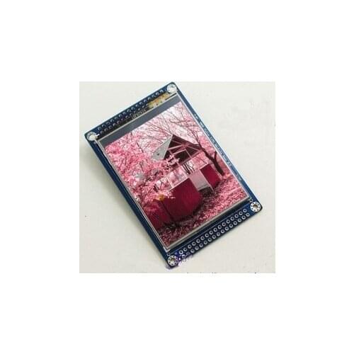 2.8 inch 32PIN 262K 16Bit TFT LCD Resistive Touch Module ILI9325 240*320 Compatible STM32F103 Board SD Card Seat