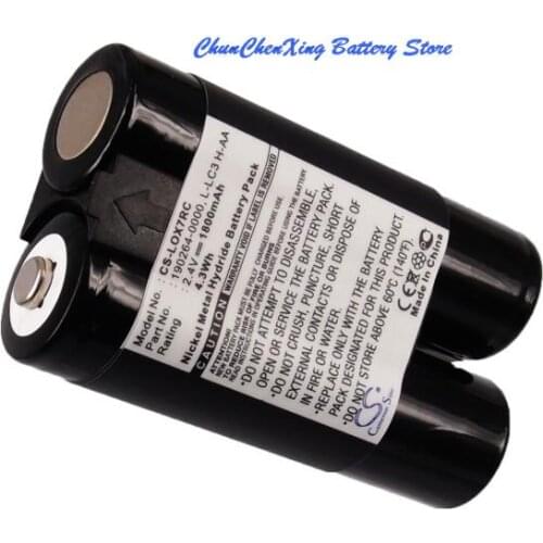 Cameron Sino 1800mAh Battery 190264-0000, L-LC3 H-AA, L-LC3H-AA for Logitech LX 700 Cordless Desktop, LX700, M-BAK89B