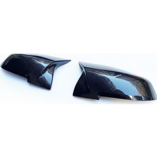 ABS Carbon Look Replaced Rear View Side Mirror Cover Cap for BMW 1 2 3 4 Series F20 F21 F22 F23 F87 M2 F30 F31 F34 F32 F34 F36