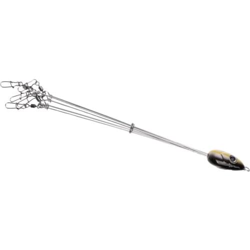 Fish Lures Equipment Fishing Hooks Combination 5 Arms Fishing Umbrella Rigs