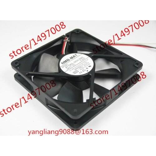 NMB-MAT 4710NL-05W-B49 B05 DC 24V 0.22A 3-Wire 120x120x25mm Server Cooling Fan
