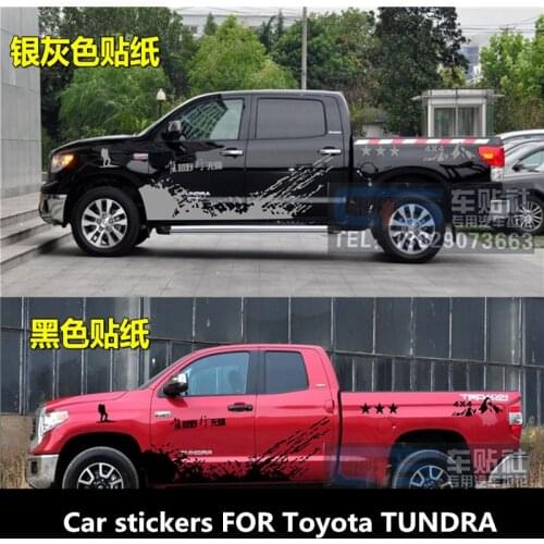 New car stickers FOR Toyota TUNDRA Door body exterior decoration modified stickers Tantu pickup off-road style stickers