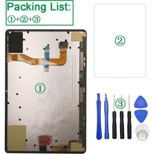 1Pcs For Samsung Galaxy Tab S7+Plus T970 T975 T975N T976B T976N T978U LCD Screen Display Touch Digitizer Assembly Replacement
