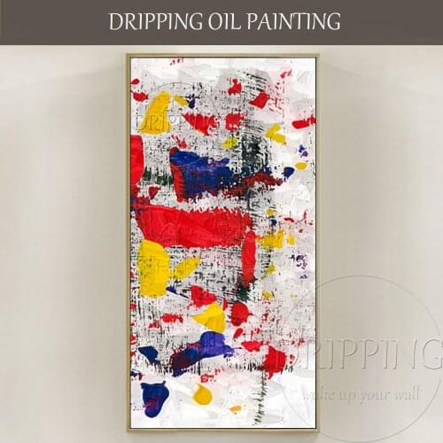 Excellent Artist Hand-painted High Quality Colorful Abstract Oil Painting on Canvas Modern Art Picture Painting for Living Room