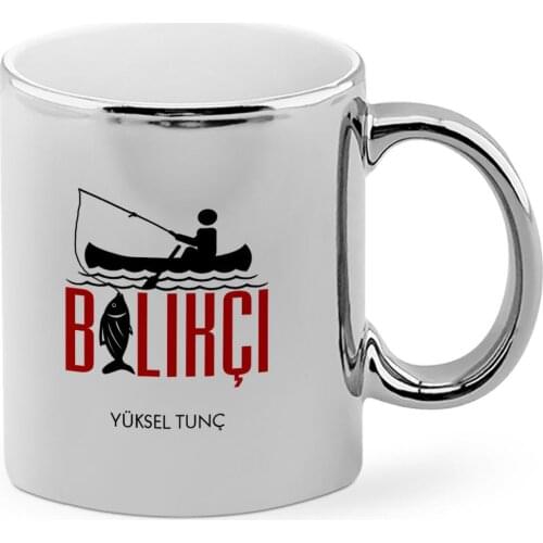 Personalized Professional Fishing Chrome Mug Cup-1