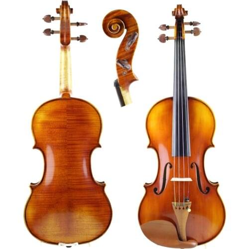 Professional violin, replica 1742 violin model, lacquered violin