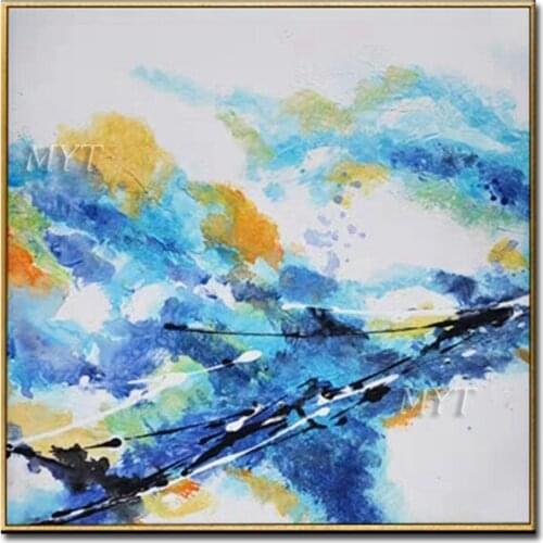 Rectangle And Square 100% Hand-painted Unframed Oil Paintings Modern Wall Art Living Room Picture Home Decoration Painting