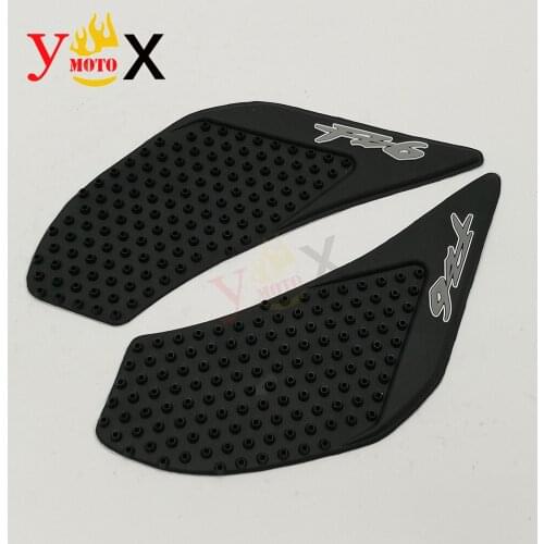For YAMAHA FZ6 2006-2010 Motorcycle 3M Rubber Fuel Gas Tank Sticker Anti Slip Knee Grip Traction Pad Tank Decal Guard Protector
