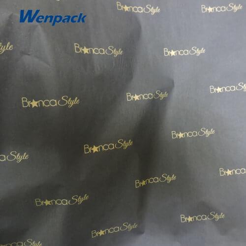 Custom tissue paper/print logo on packaging paper/Luxury gift tissue paper/500pcs