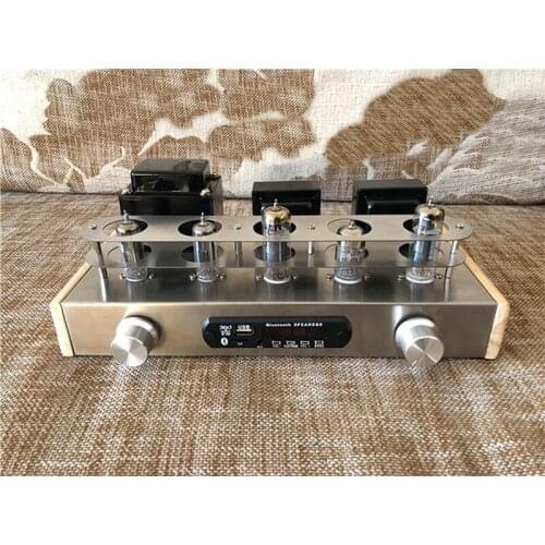 6N2 6P15 luxury tube amplifier fever DIY kit, rectifier amplifier, Bluetooth version 5.0, support lossless transmission