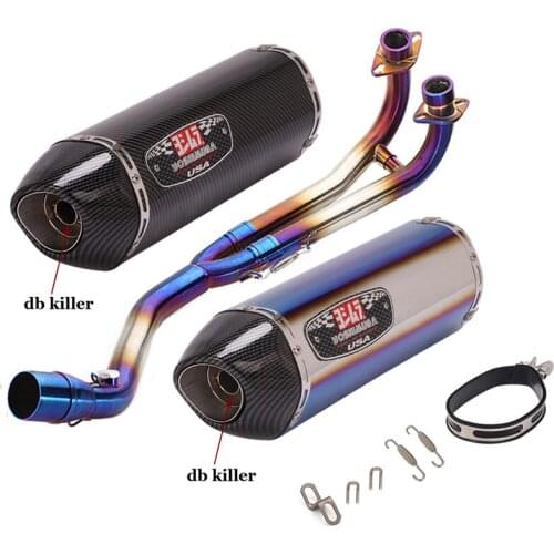 Tmax T-max 530 500 Full Exhaust system Yoshimura Exhaust muffler slip on with db killer For Yamaha Tmax530 Tmax500 2008 to 2016
