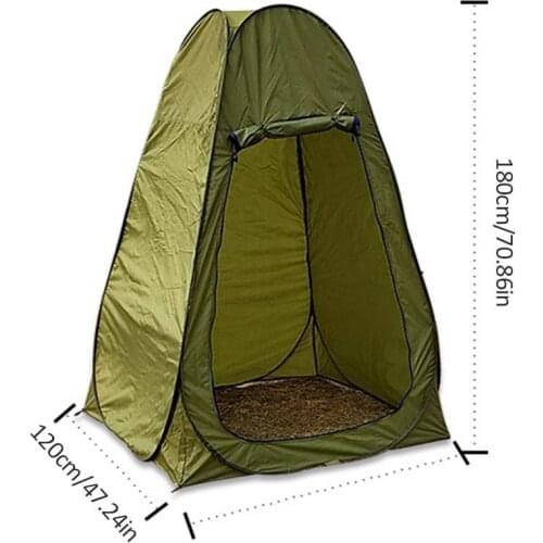 Outdoor Toilet Tent Changing Bathing Tent Mobile Toilet Quick Opening Tent For Outdoors Beach Camping Fishing Travelling