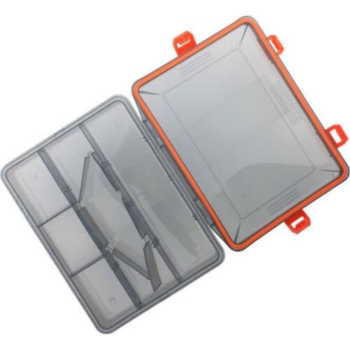 Fishing Tackle Box Fishing Accessories Lure Hook Boxes Storage Detachable Single Layer Fishing Bait Tool Box Minnow Container