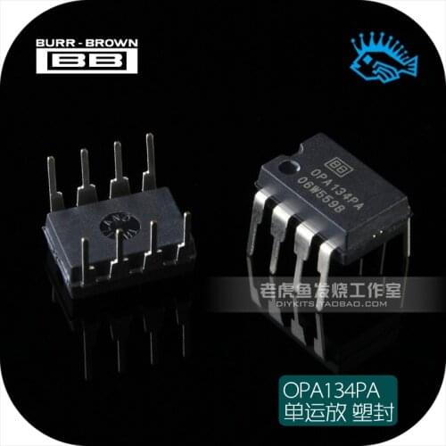 1pcs/5pcs OPA134PA DIP single op amp DIP8 US TI BB fever audio IC operational amplifier brand new original