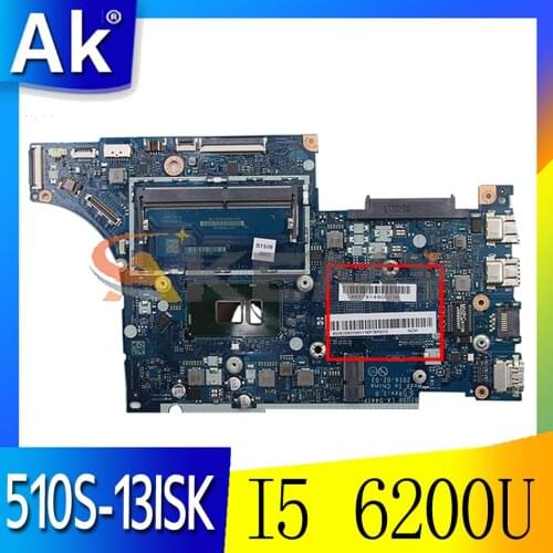 Akemy BIUS0 LA-D441P Motherboard Is Suitable For Lenovo 510S-13ISK Laptop Motherboard CPU I5 6200U DDR4 100% Test Work