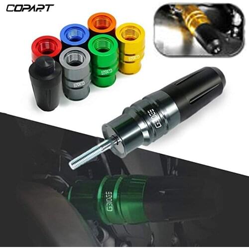 Motorcycle Accessories CNC Exhaust Sliders Protector Crash Frame Crash Pads For BMW G310GS G 310GS G310 GS 2017 2018