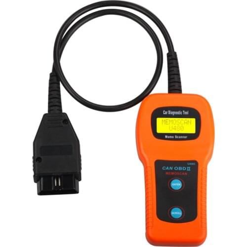 Memoscan U480 CAN-BUS OBD2 Car Diagnostic Scanner U480 OBD 2 Auto Diagnostic Tool Works on all 1996 and newer cars & trucks