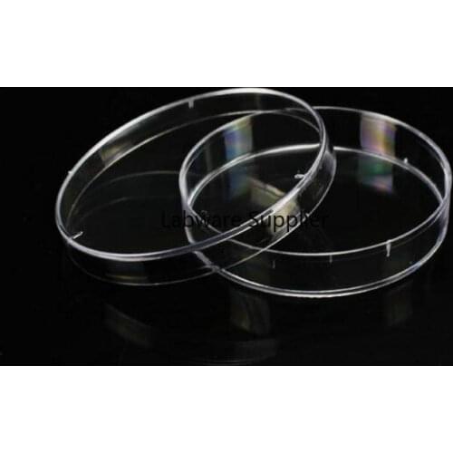 Free shipping 10pcs/lot 70mm plastic petri dish with cover, petri plate, cultrue dish, culture vessel