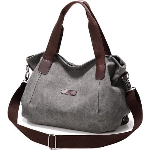 Brand 2020 New Lady Canvas Shoulder bag Womens Handbag Cute girl Tote Bag Female Large Capacity leisure bag sac a main