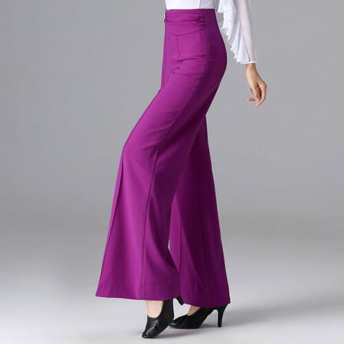 Ballroom Dance pants Ladys Tango Waltz Dancing costumes Women Ballroom Dance Competition pants
