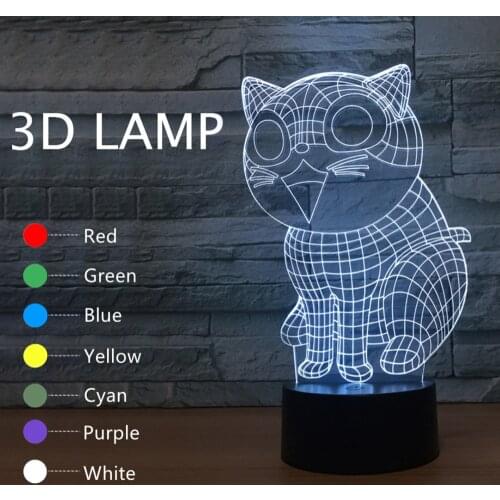 Animal Lights Decoration Leopard 3D Night Light Switch Led Outlet Personalized Gift Lamp Salon Room Bedroom Decor for Neon Teen