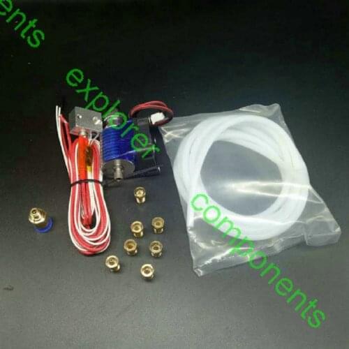 E3D V6 hotend with Nozzels for Hypercube Evolution