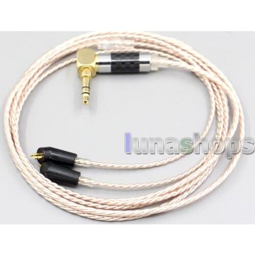 LN006887 Hi-Res Brown XLR 3.5mm 2.5mm 4.4mm Earphone Cable For Etymotic ER4B ER4PT ER4S ER6I ER4 2pin