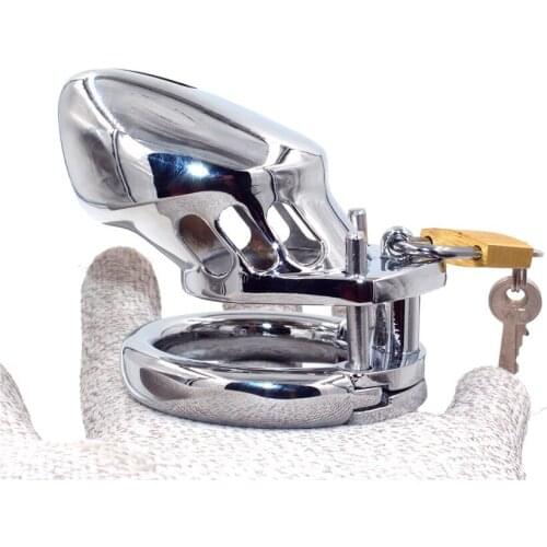 Male Chastity Device Cock Cage Metal chastity cage Men Belt S CB6000 Drop shipping