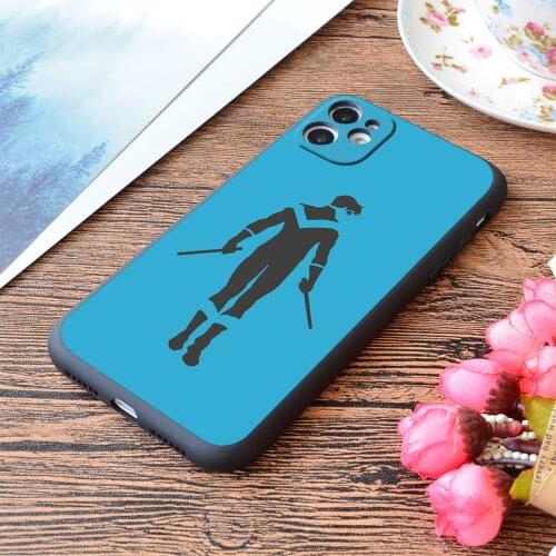 For iPhone Nightwing Print Soft Matt Apple iPhone Case