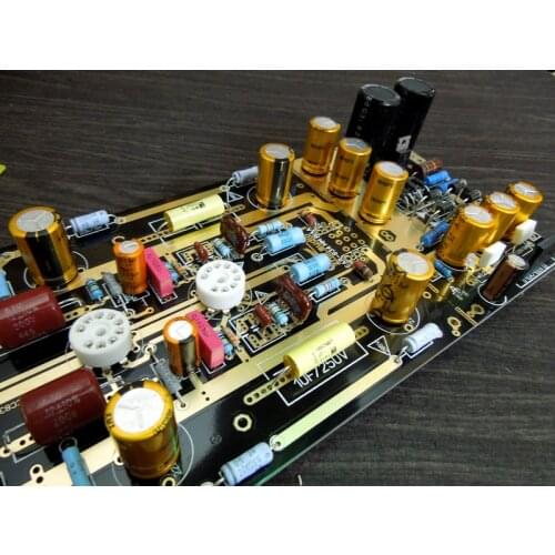 Latest upgrade HiFi Audio United Kingdom ear834 MM RIAA Tube Phono Amplifier Stereo amp LP Turntable Pre-Amp DIY KIT