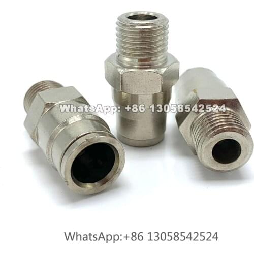 Fog Machine Spray System Connector, Slip Lock Hose Connector, Adapter, Mist Nozzle Connector