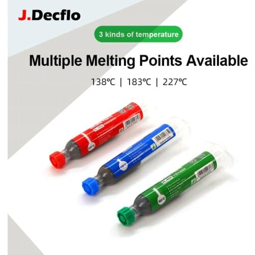 RELIFE RL-403S 404S 406S Soldering Paste Lead-Free Low Medium High Temperature Solder Paste PCB Repair Syringe Welding Flux