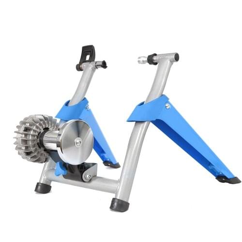 Indoor Bike Trainer New Fluid Resistance Home Bike Trainer Small Noise Fitness Cycling Exercise For 26-29 Mountain Road Bikes