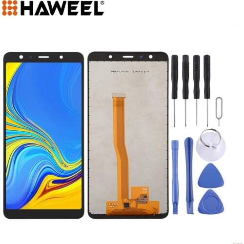 For Galaxy A7 (2018) A750F/DS incell LCD Screen and Digitizer Full Assembly,for Galaxy A750G, A750FN/DS (Black)