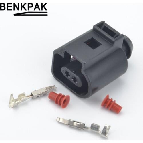 1set 2Pin way 1.5mm Car connector, Auto oil nozzle plug,Car waterproof Electrical connector
