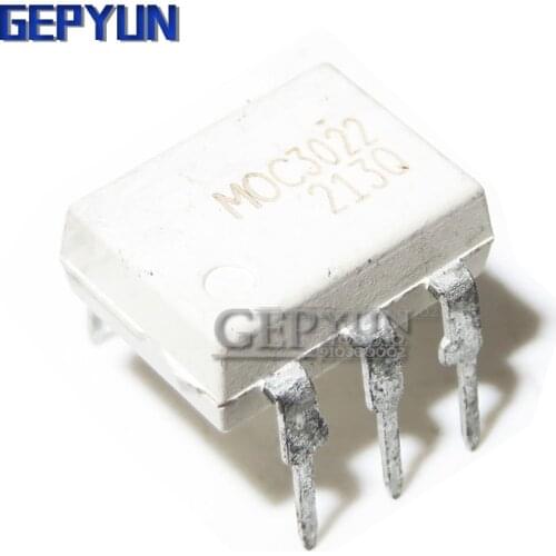 10PCS MOC3022 DIP6 DIP photocoupler Gepyun