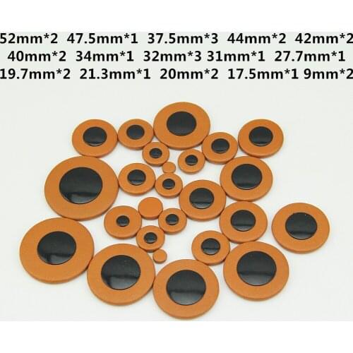 1ste=25pcs Excellent leather Teonr sax pad good material Plastic resonator PART
