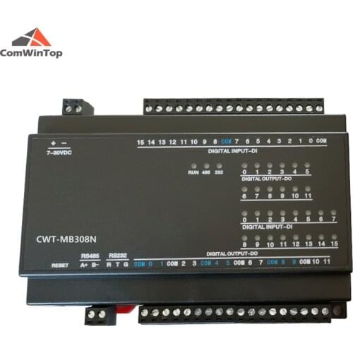 CWT-MB308N 8AI+4AO+8DI+8DO RS485 RS232 Ethernet Modbus Tcp Io Module