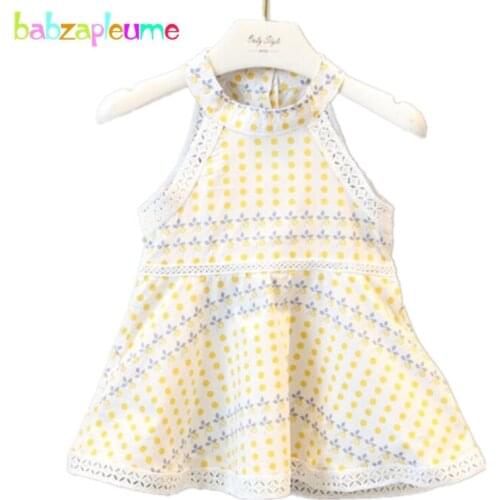 New Baby Girls Dress Summer Sleeveless infant girls costume Fashion Wedding girls dresses kids princess clothes Toddler A240