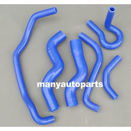 Silicone Radiator Heater Hose Kit for Holden Rodeo TF 2.8L Turbo Diesel 90-97 96 blue