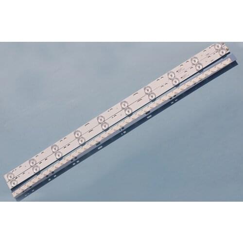 New 32 "universal light bar LED assembly installed backlight bar aluminum substrate 10 lamp 3V length 57CM