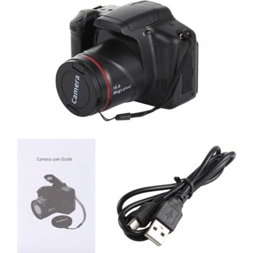 Portable Digital Camera Mini Camcorder Full HD 1080P Video Camera 16X Zoom AV Interface 16 Megapixel CMOS Sensor Photo Traps