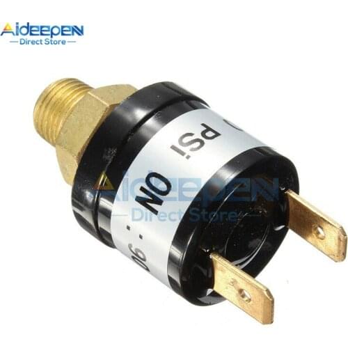 PSI 90-120 Pressure Switch Valves Switch Air Compressor Pressure Control Switch Valve Heavy Duty 90 PSI -120 PSI