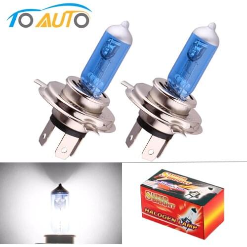 2pcs 24V H4 100W Super Bright Fog Lights Halogen Bulb High Power Headlight Lamp Car Light Source parking Head White 100/90W