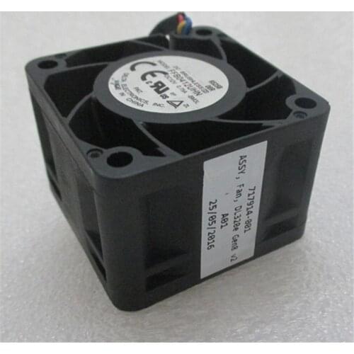 Processor server fan 717914-001 725264-001 FFB0412UHN-BM3L for DL320e Gen8 v2 717914-001 0.81A 12V fan Cooling for server