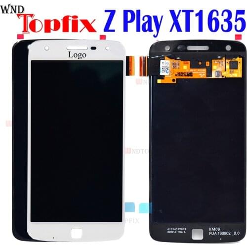 For Motorola Moto Z Play LCD Display With Touch Screen Digitizer Panel Assembly Replacement For Moto ZPlay LCD XT1635 Display