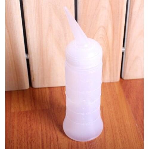 1Pcs Applicator Plstic bottle Salon Applicator Measuring Hairdressing Tinting Scale Bottle Portable styling tools 260ml / 160ml