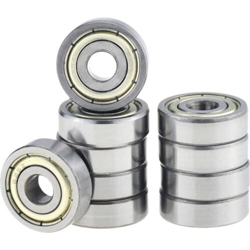 10pcs/lot 626ZZ 6x19x6mm 6*19*6mm Deep Groove Miniature Ball Bearing carbon steel 623ZZ 624ZZ 625ZZ 626ZZ 627ZZ 628ZZ 629ZZ